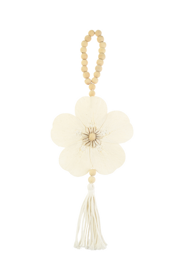 Flower Wall Decoration / White