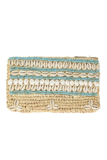 Shell Pouch / Turquoise