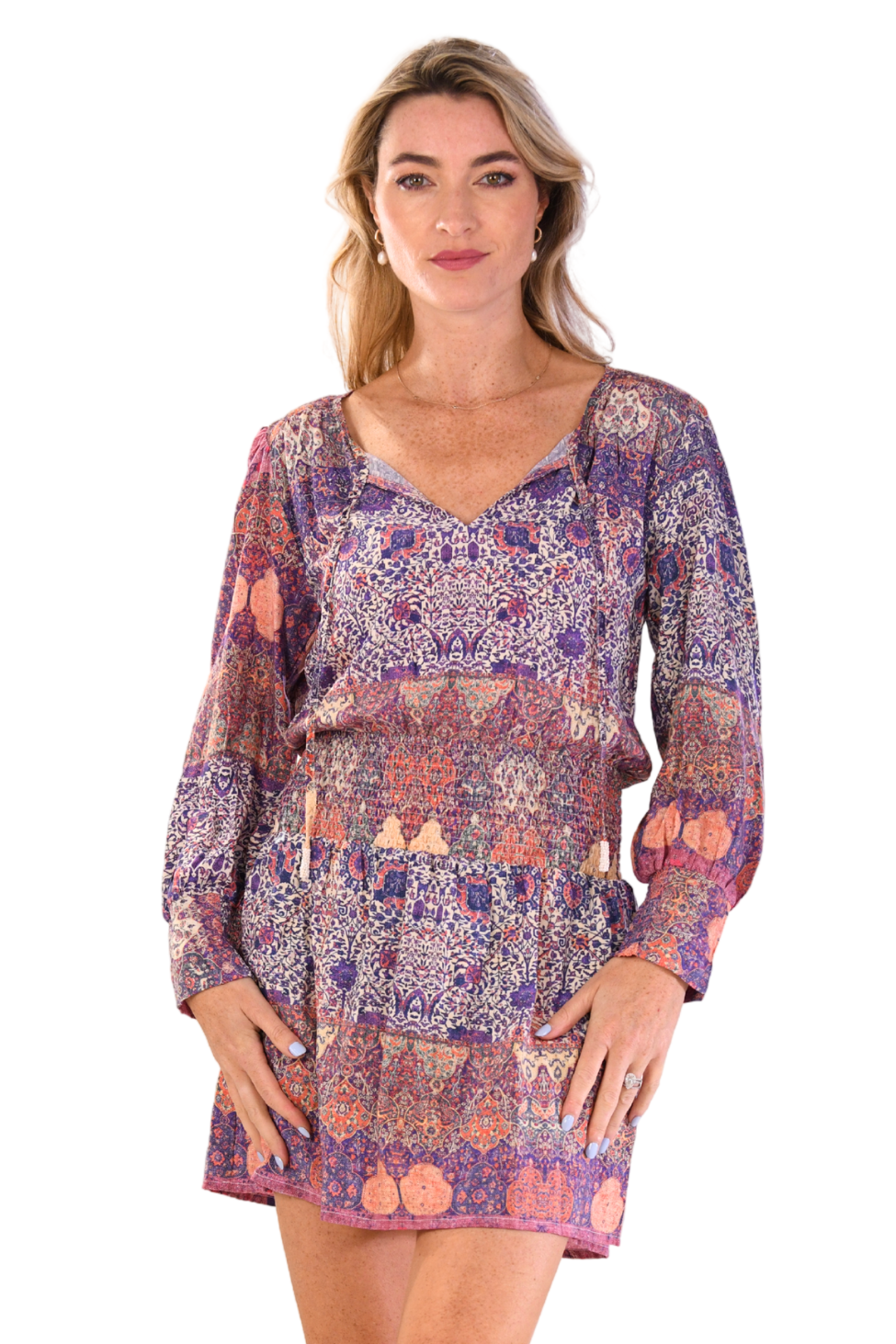 Ginny Dress / Stained Glass Plum