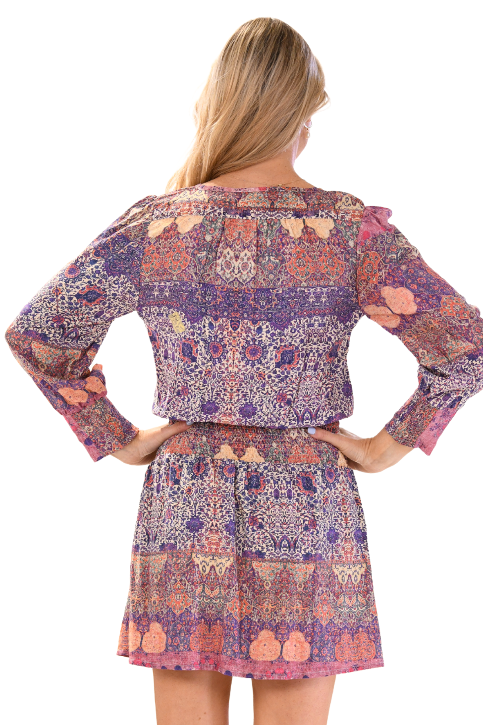 Ginny Dress / Stained Glass Plum