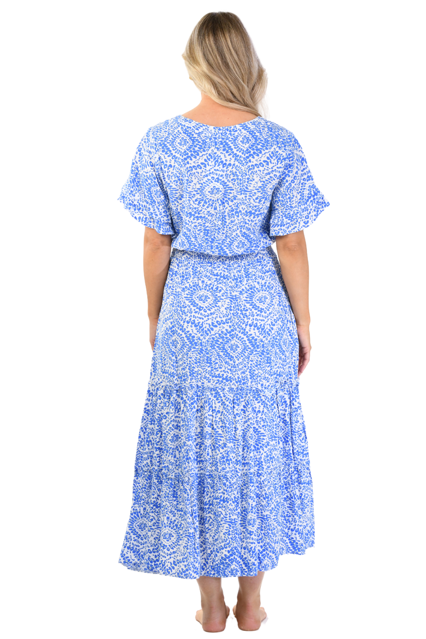 Christina Dress / Blue Firework