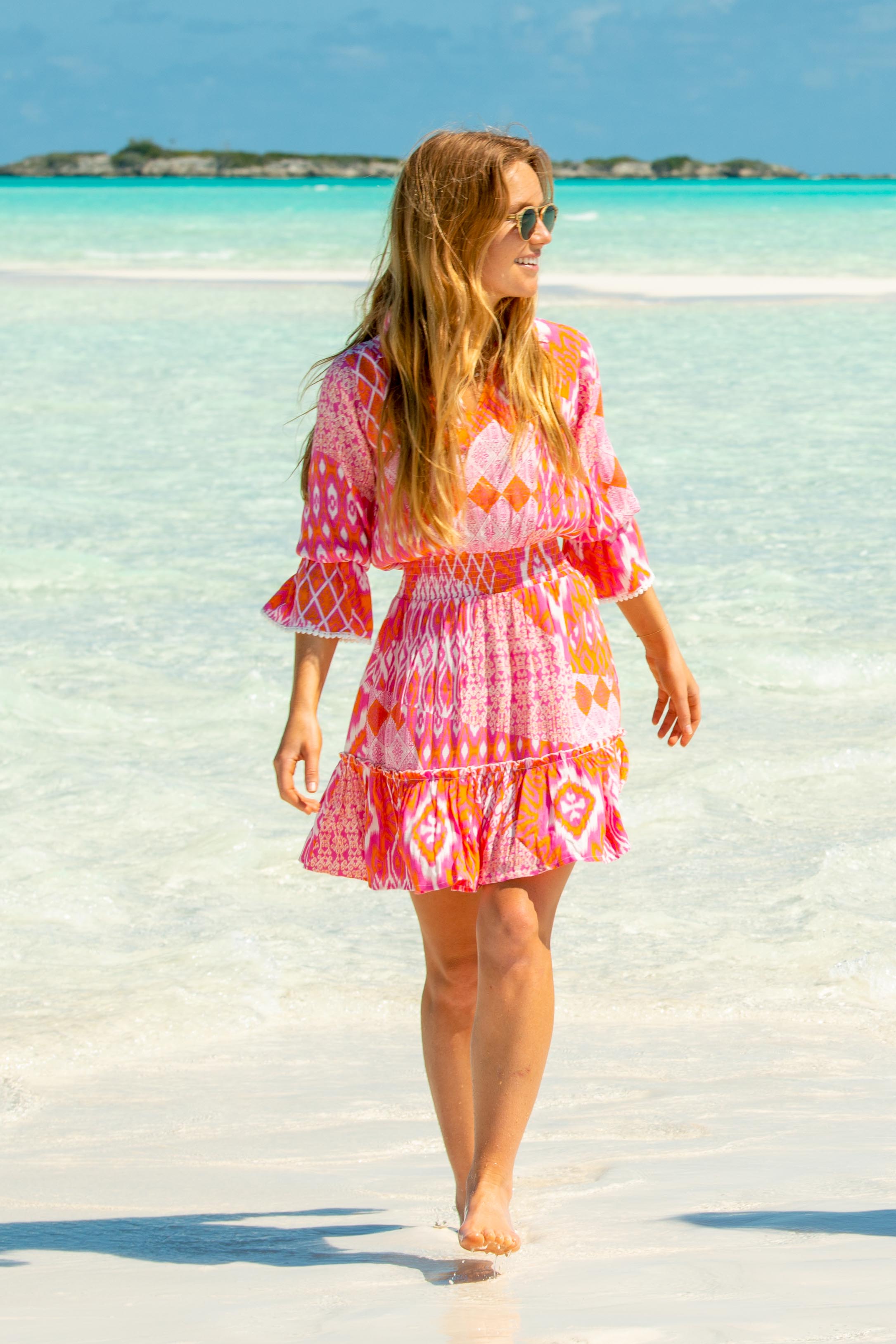Mia Dress / Flamingo