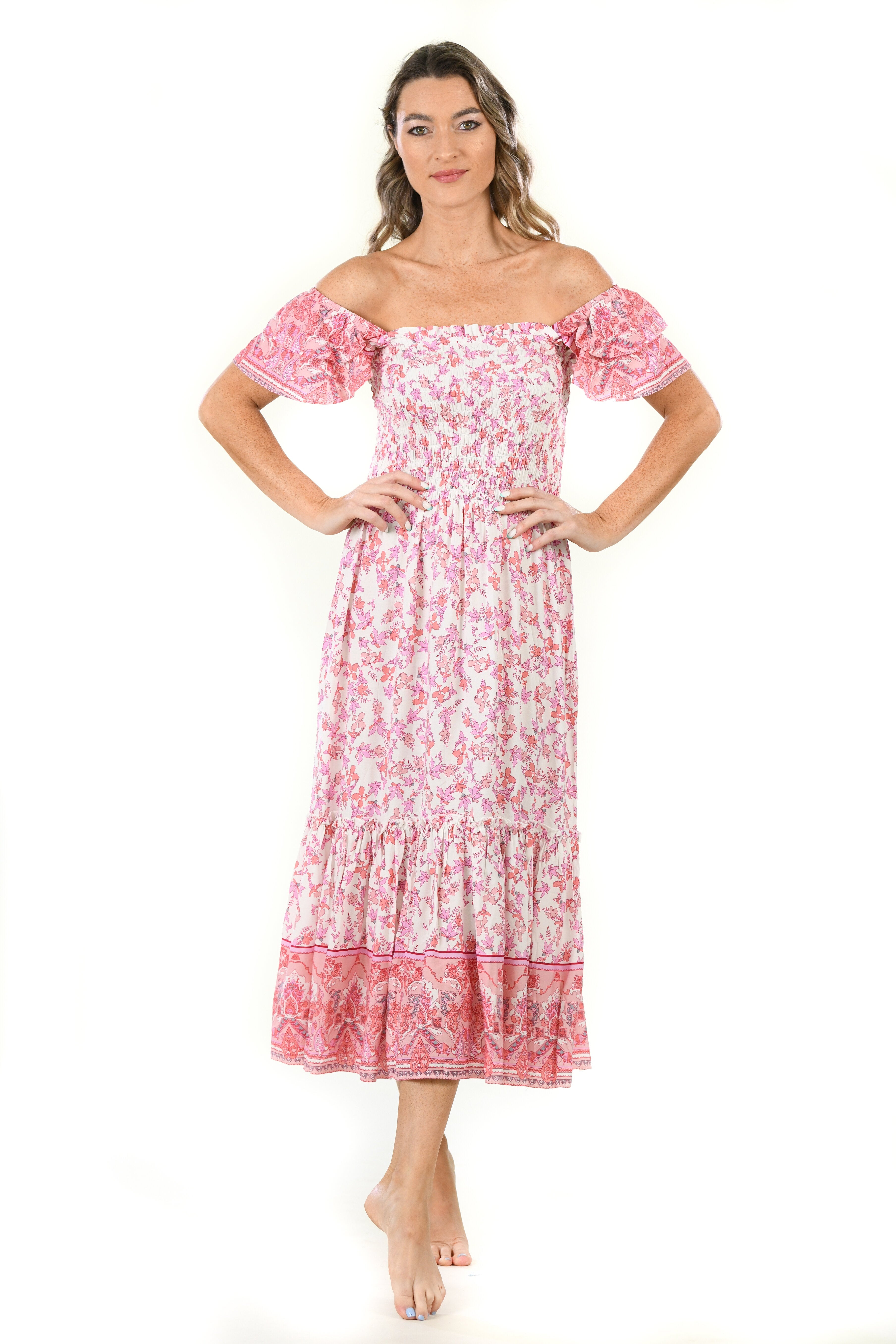 Matilda Dress / Rouge Floral