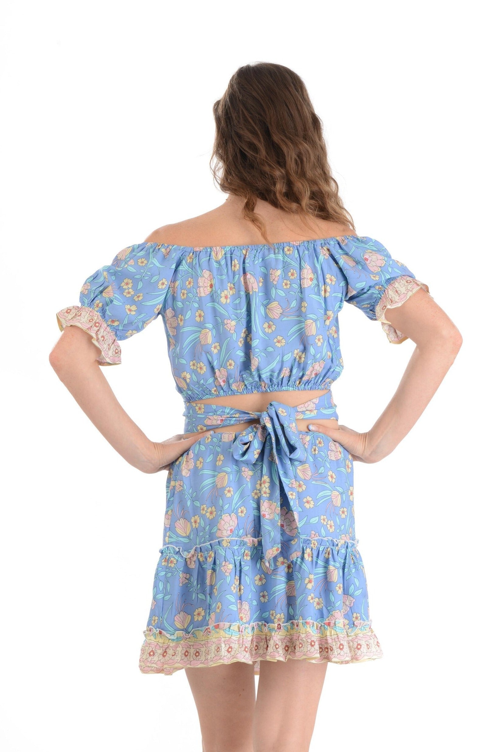 Provence Top / Sky Blue