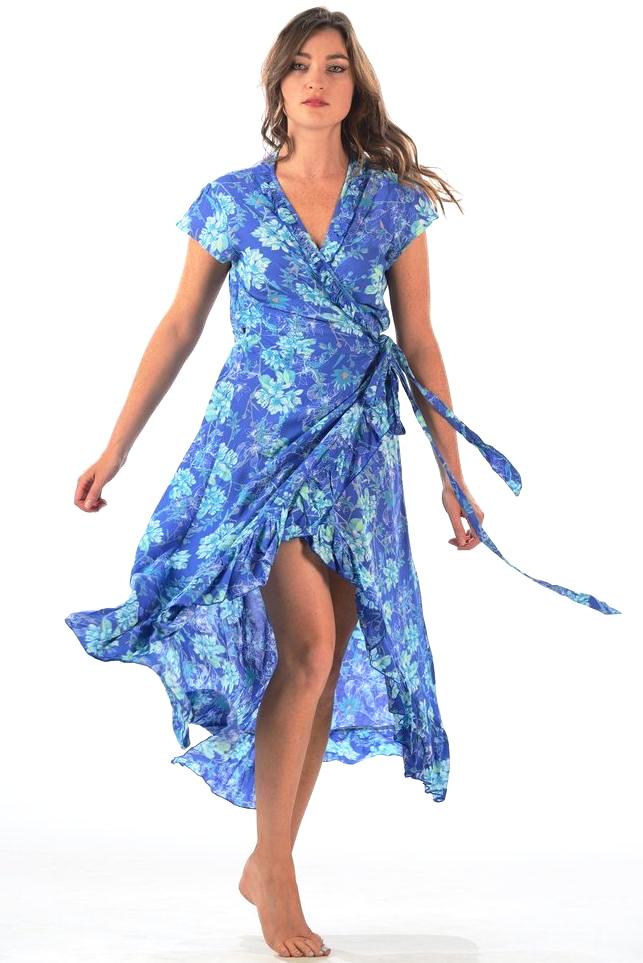 Voyager Dress / Ocean Blue