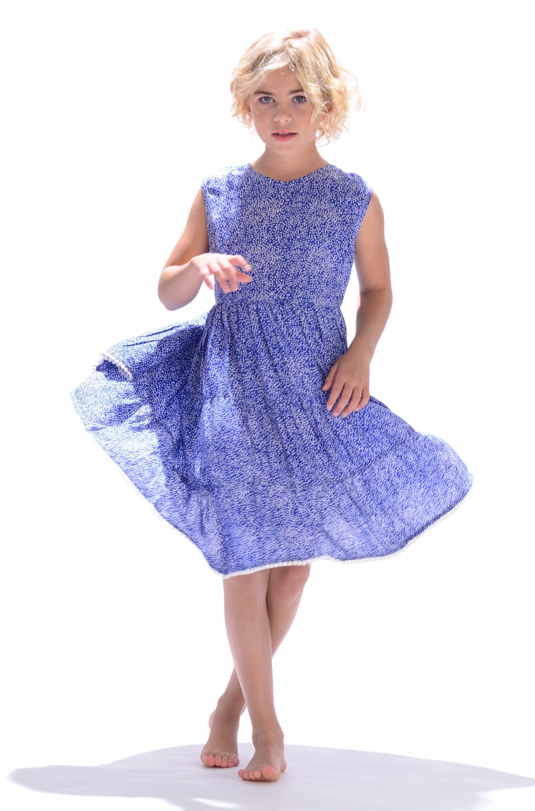 Girls Bella Dress / Royal