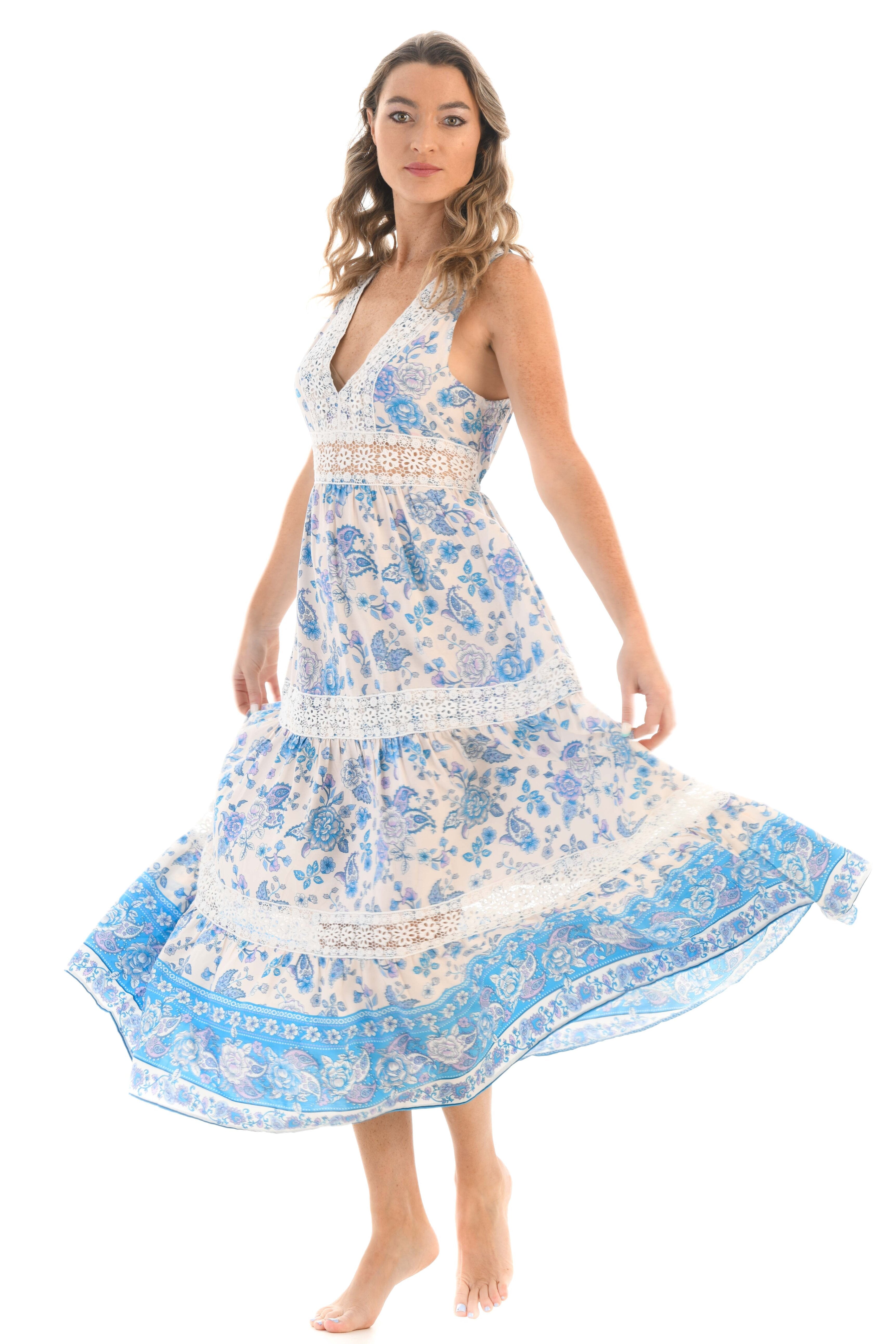 Colette Dress / French Blue